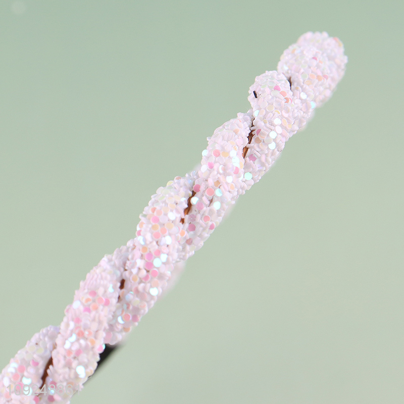 New Arrival Fashion Glitter Headband for Women Girls Party Hair Accessories