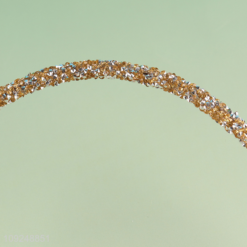 Online Wholesale Glitter Headband Fashion Hair Hoop Party Hairbands for Women