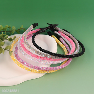 Hot Selling Glitter Headband Fashion Sparkly Hair Hoop for Women & Girls