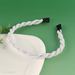 New Arrival Fashion Glitter Headband for Women Girls Party Hair Accessories