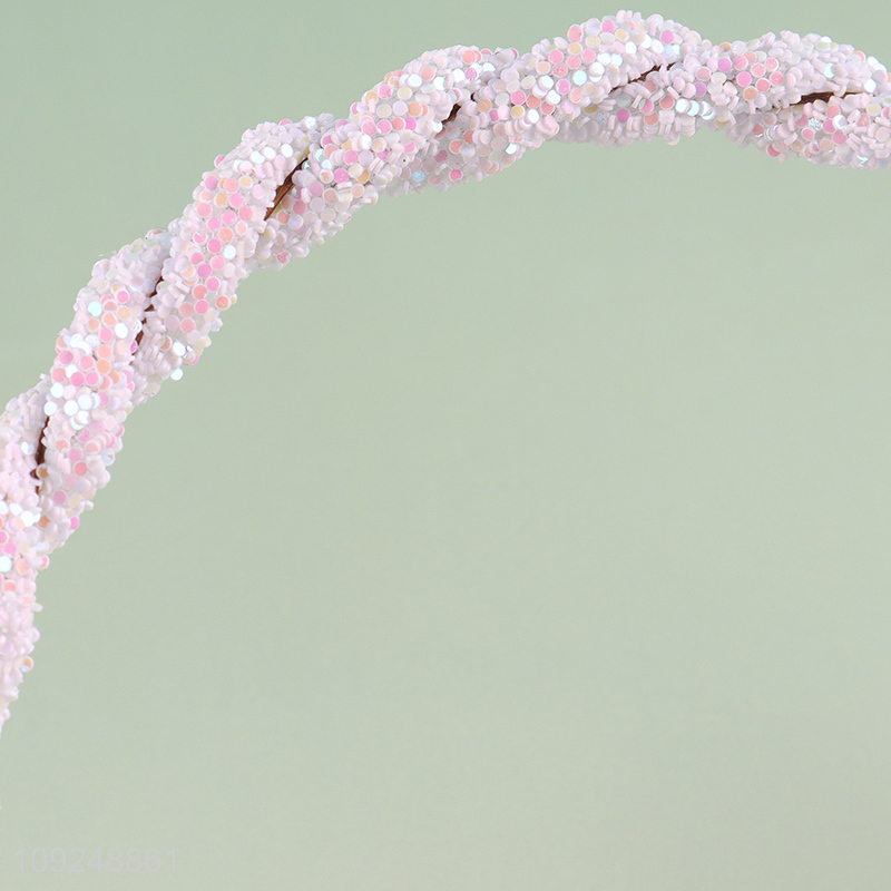 New Arrival Fashion Glitter Headband for Women Girls Party Hair Accessories