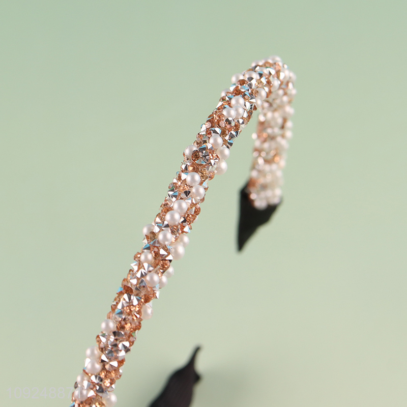 China Wholesale Fashion Headband Twist Braided Headband Tendy Hair Hoop