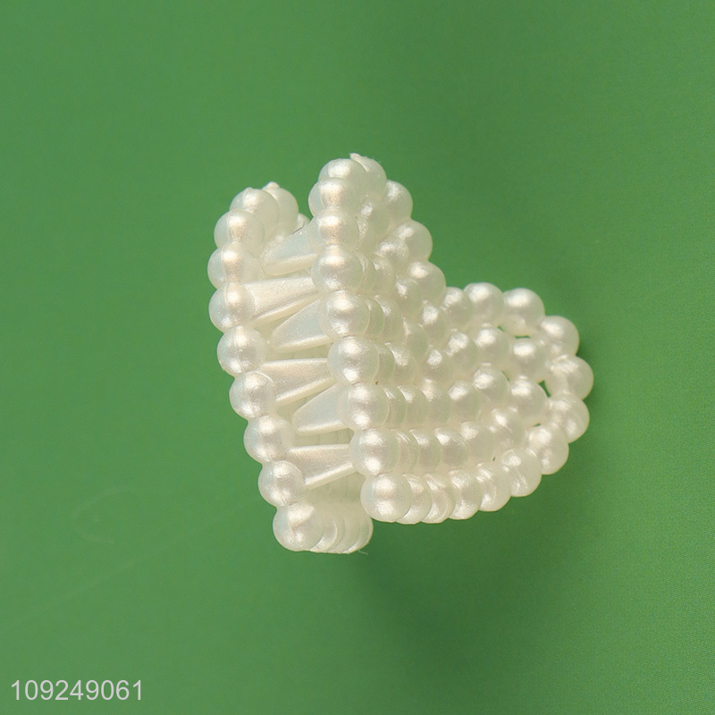 Hot Selling 6PCS Pearl Hair Claw Clips Pearl Hair Clips Hair Accessories