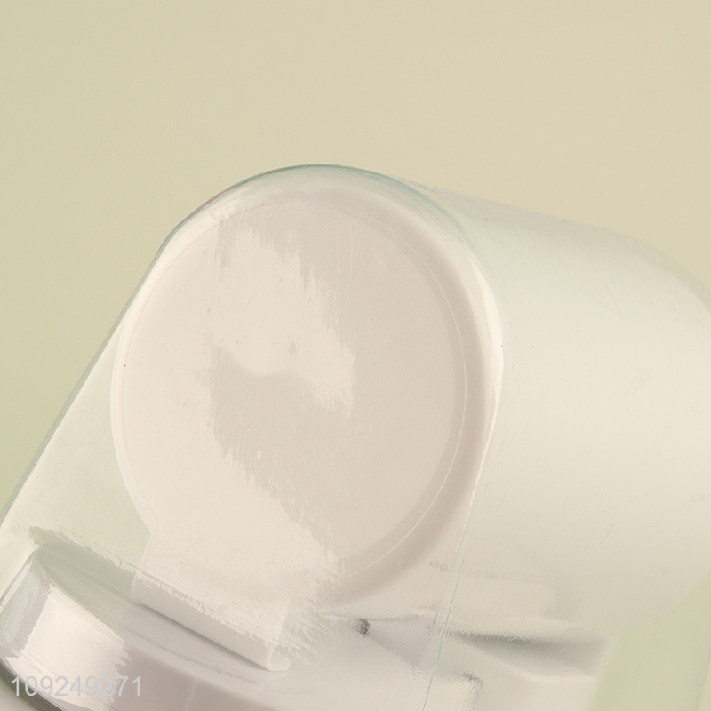 China Imports Suction Cup Toothbrush Organizer with Mouthwash Cup for Bathroom