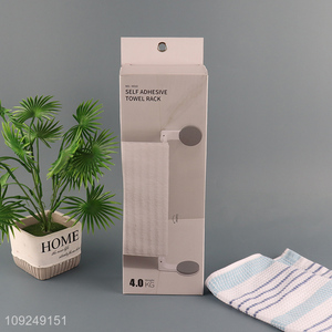 High Quality Stainless Steel Towel Bar Wall Mounted Suction Cup Towel Holder