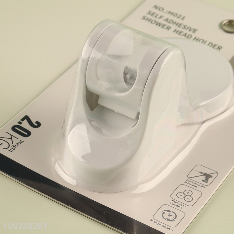 Factory Price Plastic Shower Head Holder Waterproof Suction Cup Shower Head Holder