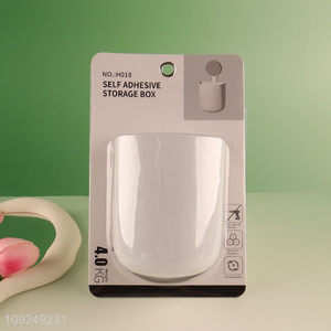 Hot Selling Multipurpose Storage Box Wall Mounted Suction Cup Plastic Storage Box