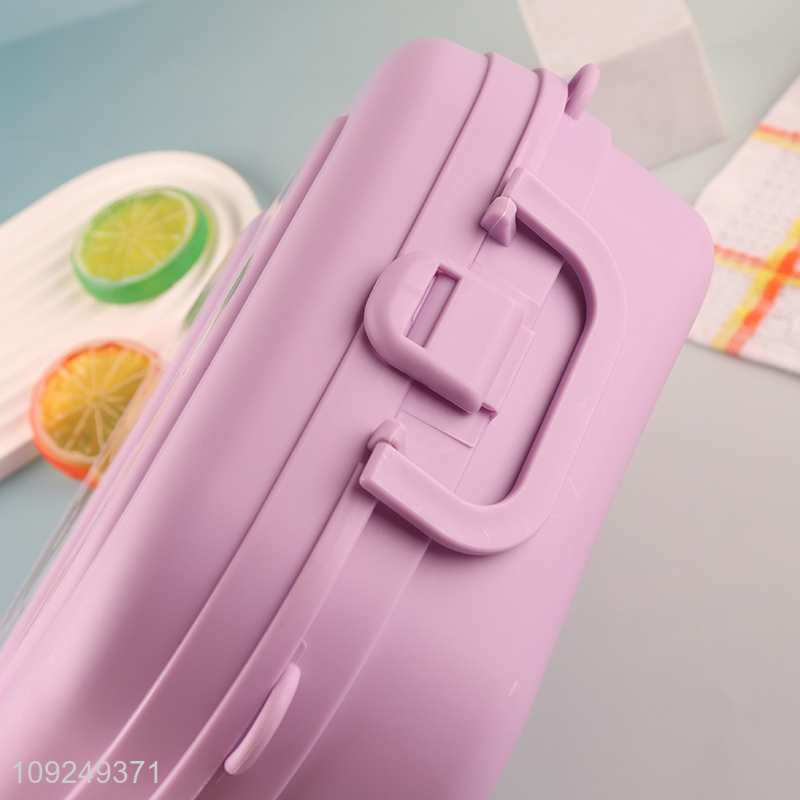 New Product Kids Cartoon Lunch Box and Water Bottle Set with Portable Case