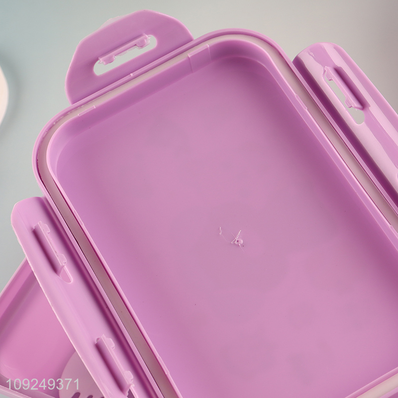 New Product Kids Cartoon Lunch Box and Water Bottle Set with Portable Case