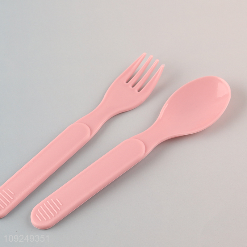 Good Quality Kids Toddlers Dinnerware Set Plastic Dinner Plate and Water Bottle Set