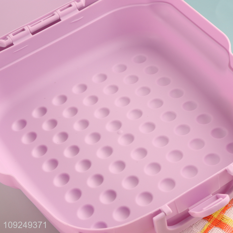 New Product Kids Cartoon Lunch Box and Water Bottle Set with Portable Case