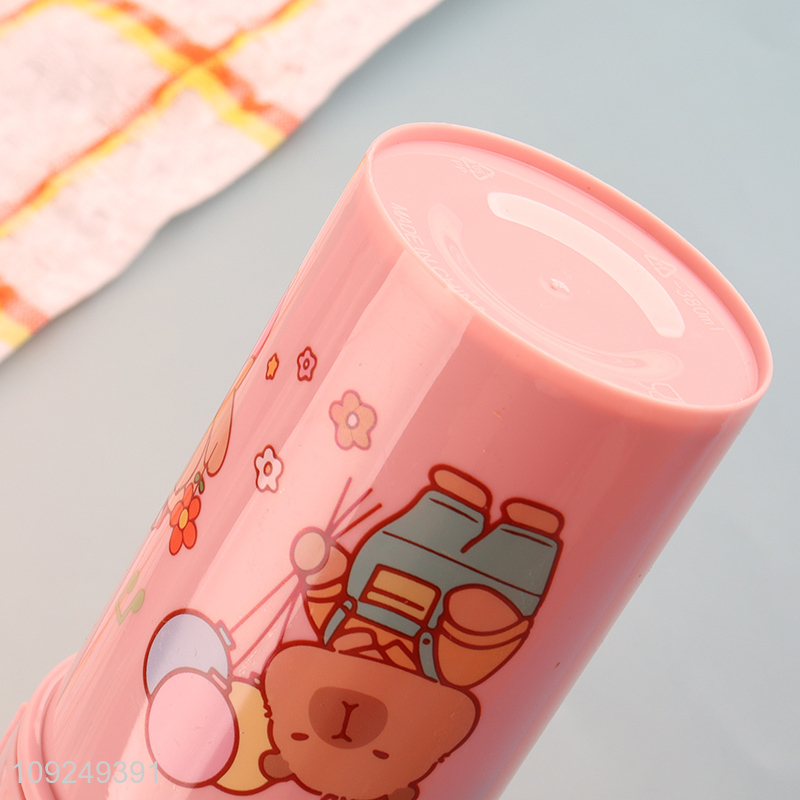 Hot Selling Portable Bpa Free Plastic Lunch Box and Water Bottle Set for Kids