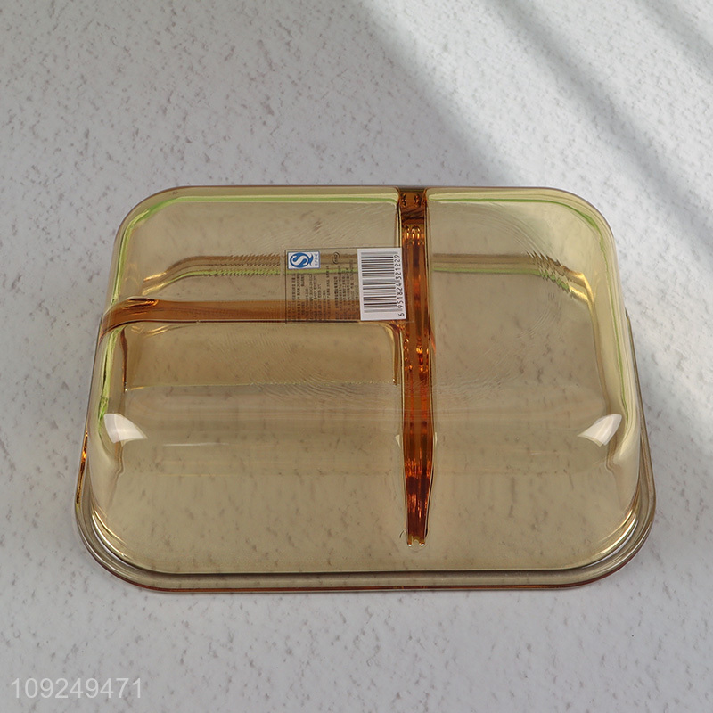 China products 1L rectangle glass food container preservation box lunch box