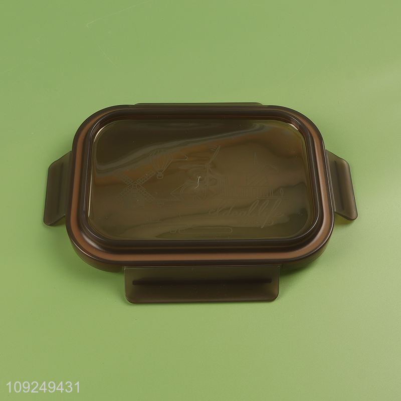 China supplier rectangle glass food container preservation box for household