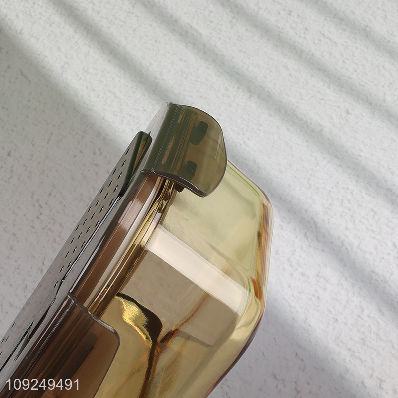 Low price rectangle glass food container preservation box lunch box with tableware