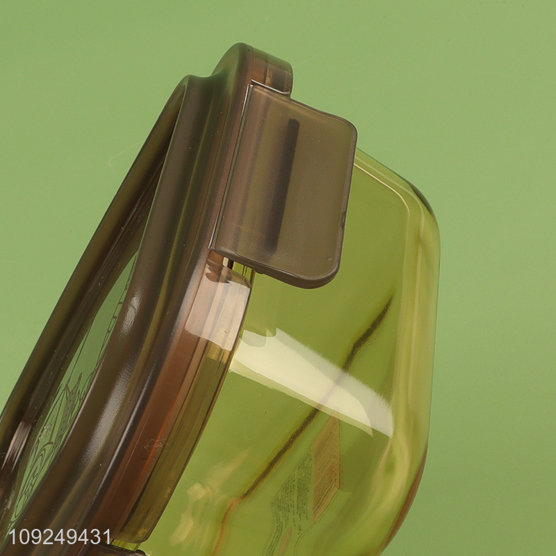 China supplier rectangle glass food container preservation box for household