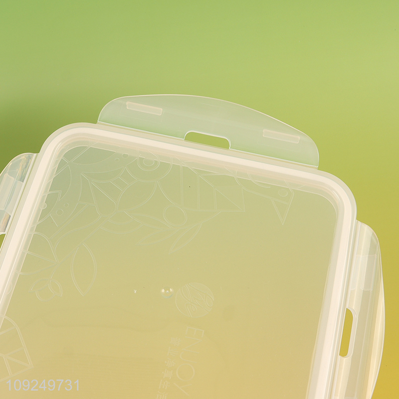 Top selling large capacity sealed plastic food container preservation box crisper