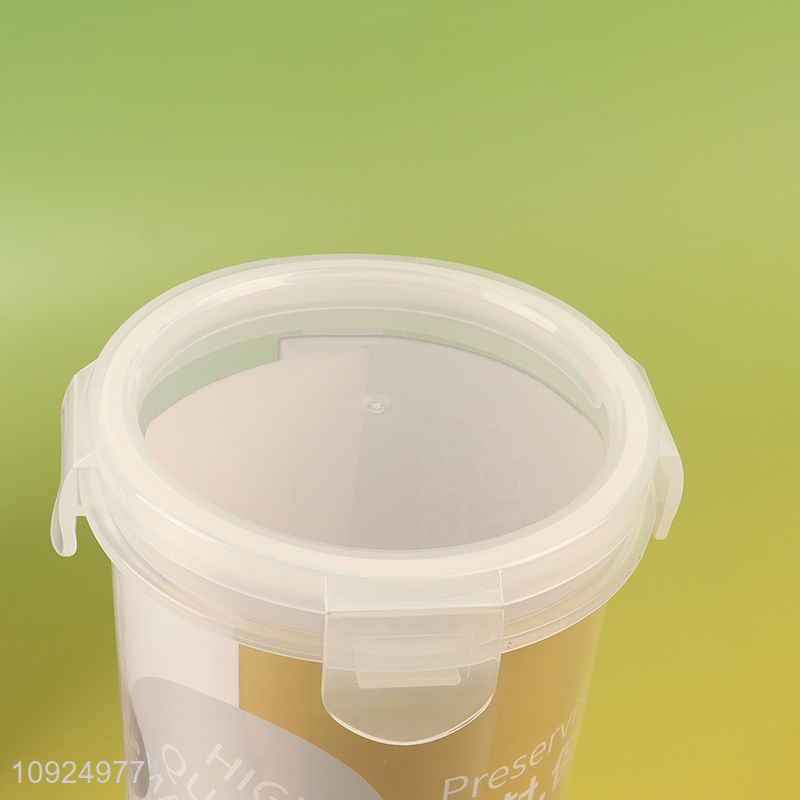 Hot products clear sealed home kitchen dry food storage jar for sale