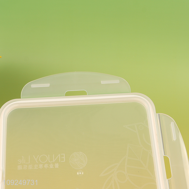 Top selling large capacity sealed plastic food container preservation box crisper