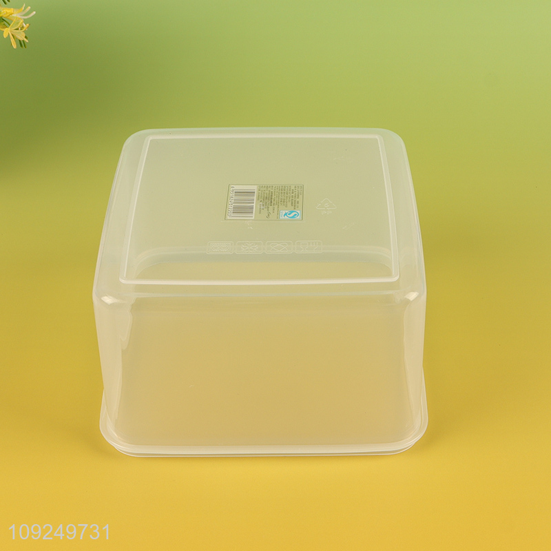 Top selling large capacity sealed plastic food container preservation box crisper