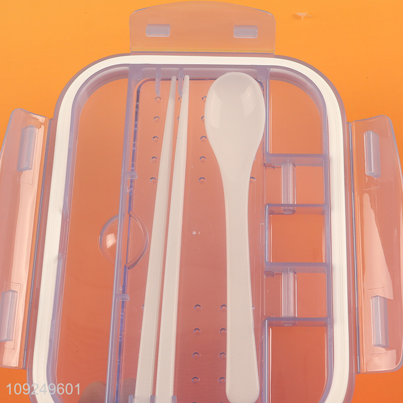 Latest products 2compartment rectangle glass food container preservation box lunch box