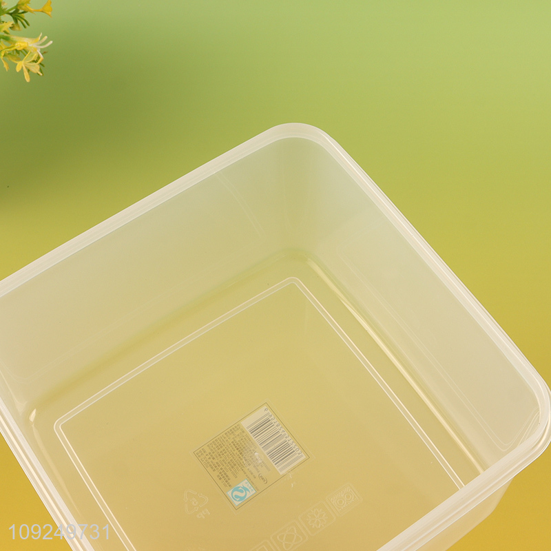 Top selling large capacity sealed plastic food container preservation box crisper