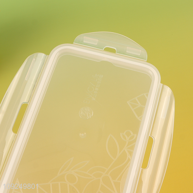 Good sale rectangle sealed plastic food container preservation box wholesale