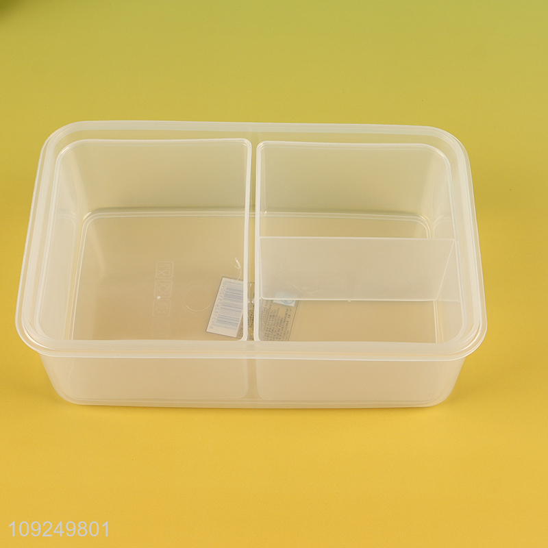 Good sale rectangle sealed plastic food container preservation box wholesale