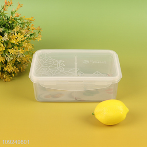 Good sale rectangle sealed plastic food container preservation box wholesale