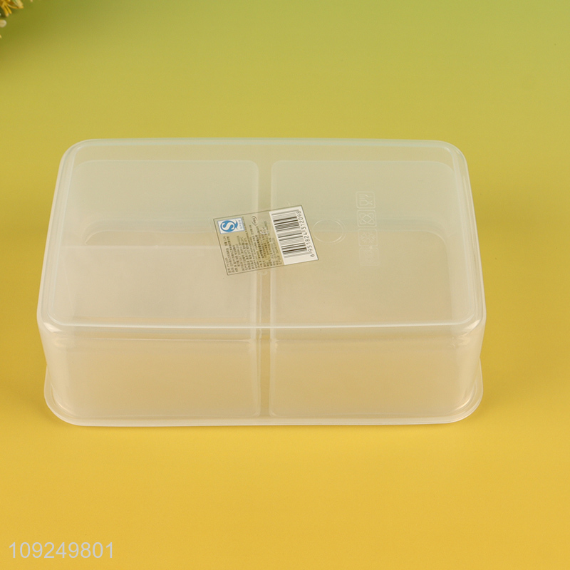 Good sale rectangle sealed plastic food container preservation box wholesale