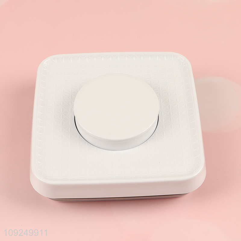 Hot items square 300ml plastic food container dry food storage jar for sale