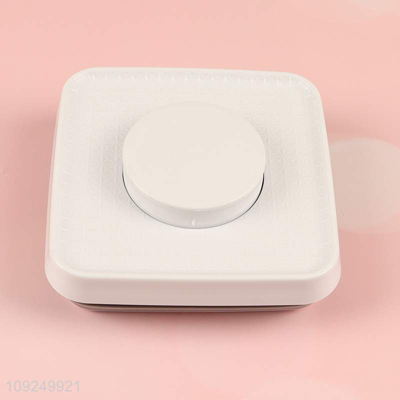 Good quality square home kitchen plastic food container dry food storage jar