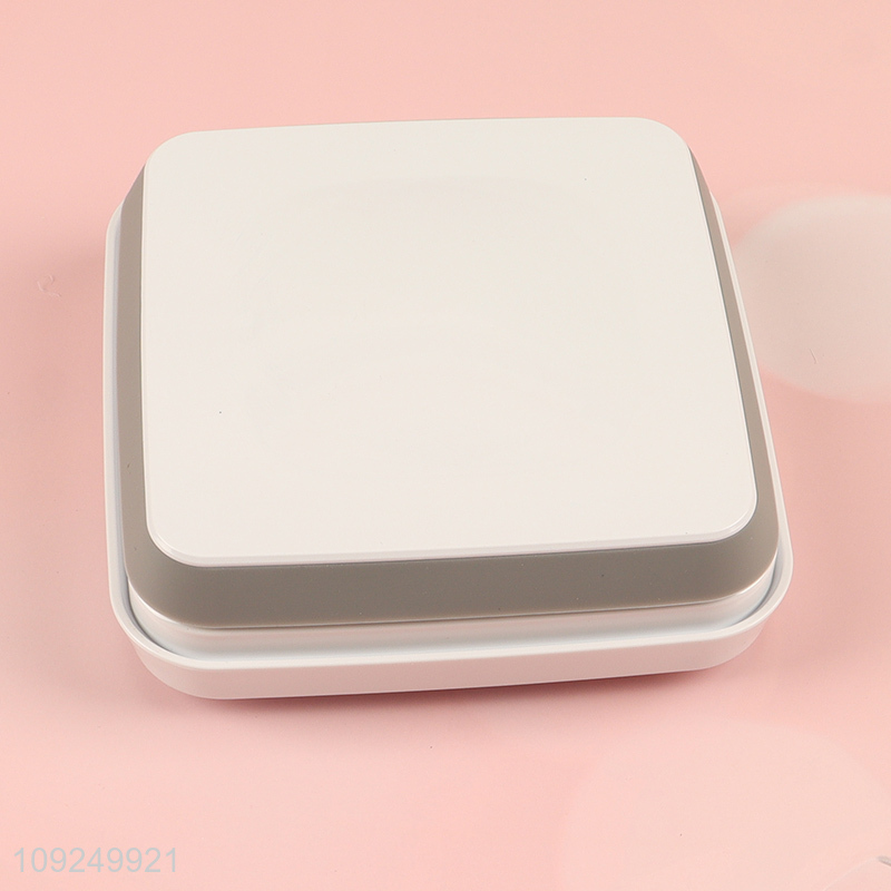 Good quality square home kitchen plastic food container dry food storage jar