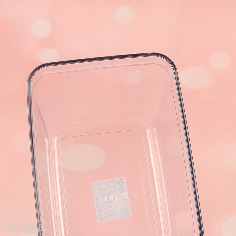 Hot products rectangle sealed plastic food container dry food storage jar for sale