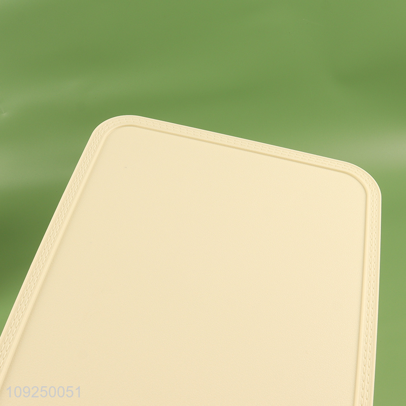 Factory direct sale rectangle desktop organizer storage box with lid