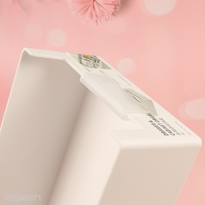 Good selling rectangle household drawer &cabinet organizer storage box wholesale