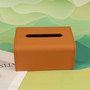 China wholesale household desktop decoration tissue box for living room