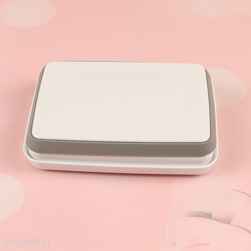 China factory rectangle 400ml plastic food container dry food storage jar