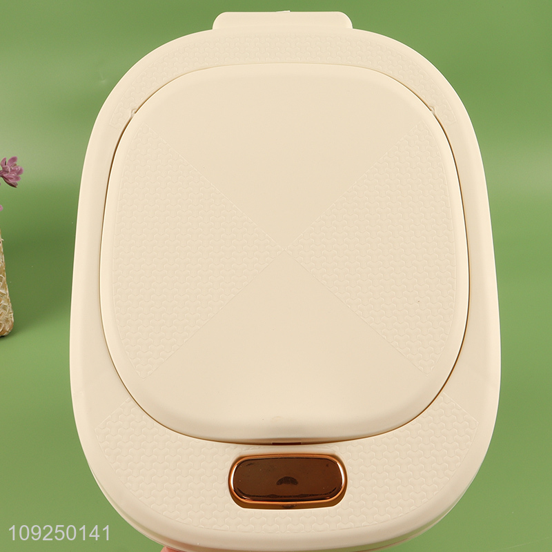 Wholesale Large Capacity Garbage Bin Waste Management Plastic Pedal Waste Bin