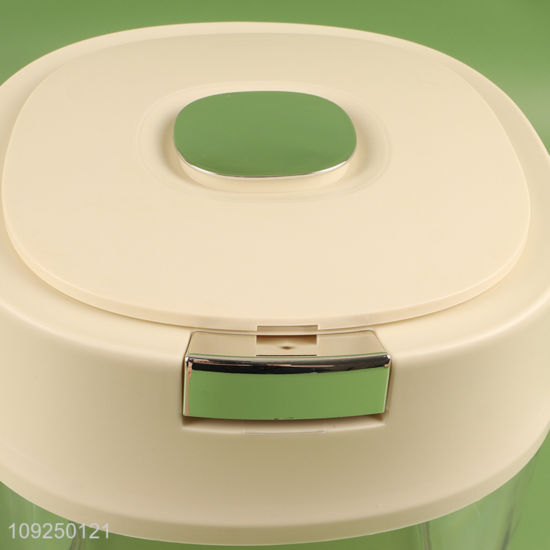 Hot sale large capacity rice dispenser cereal grain snack storage container bucket