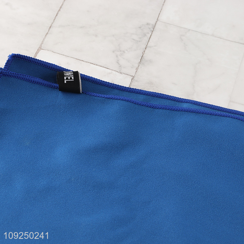 Factory Supply Microfiber Gym Towels Fast Drying Towels for Fitness Sports