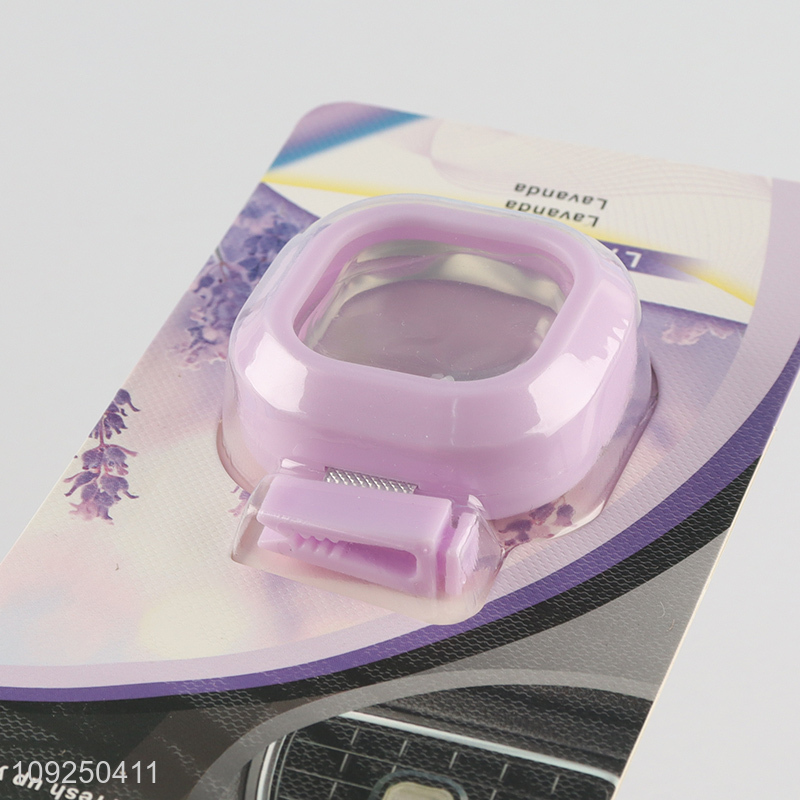 China Imports Car Air Freshener Lavender Scented Car Vent Air Freshener