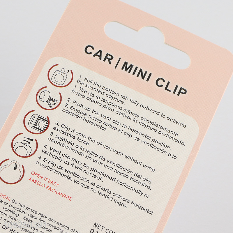 New Product Car Air Freshener Berries Scented Car Vent Air Freshener