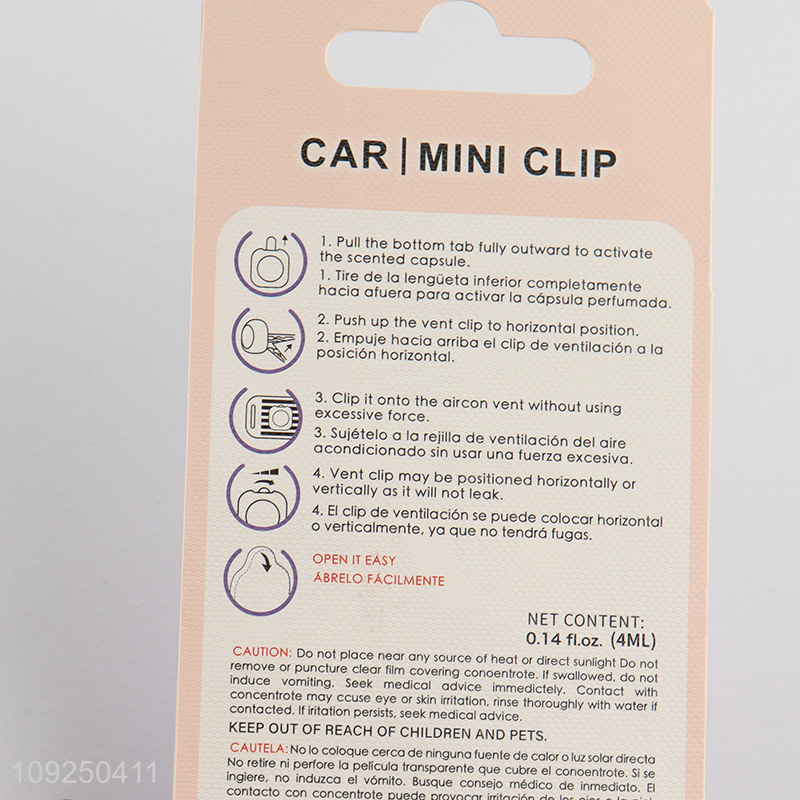 China Imports Car Air Freshener Lavender Scented Car Vent Air Freshener