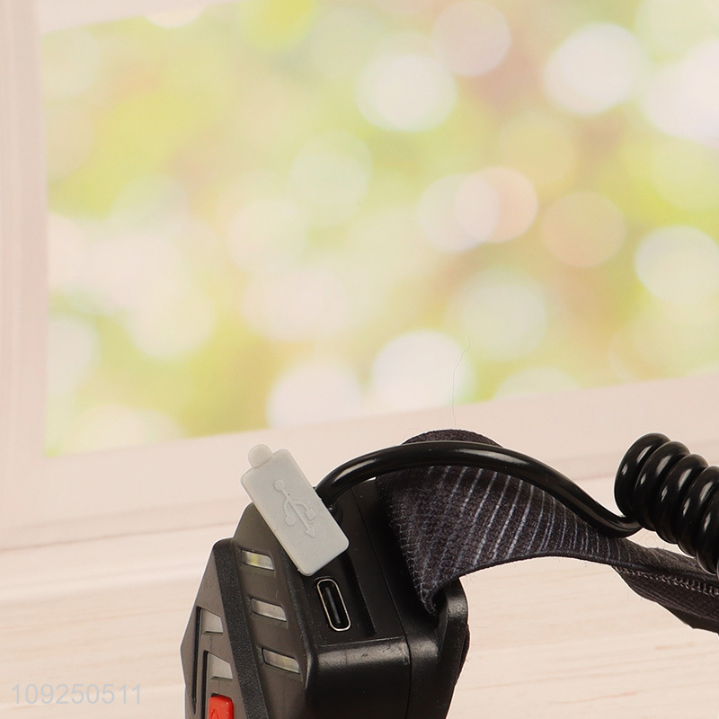 Top quality professional outdoor camping multifunctional headlamp head lights