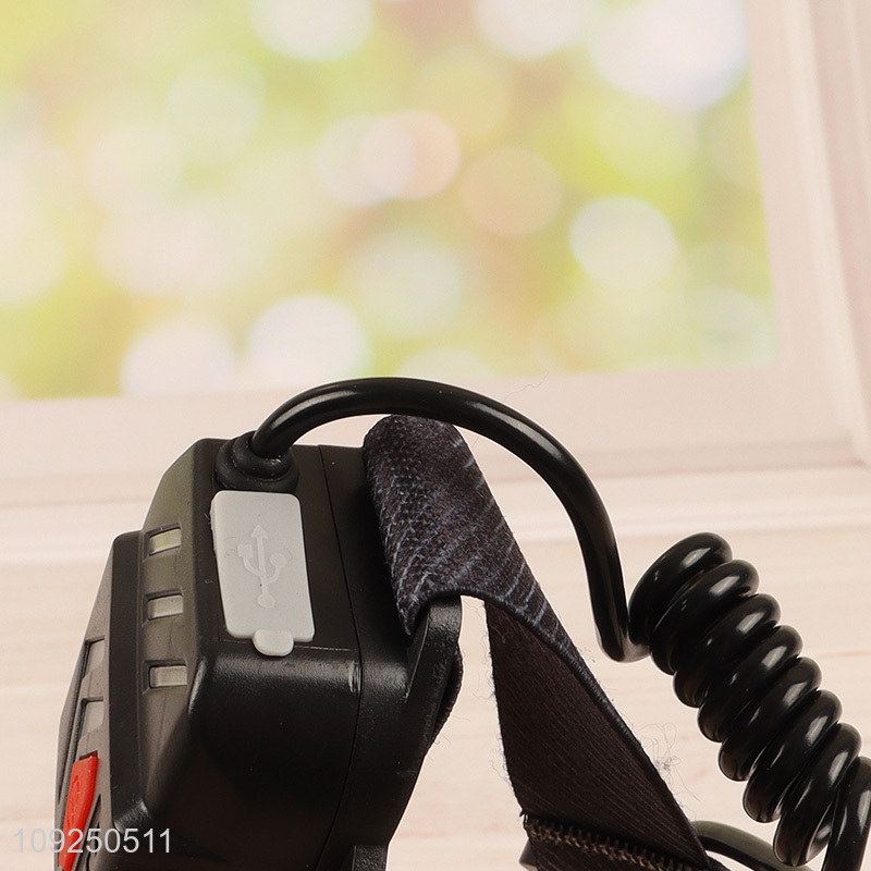 Top quality professional outdoor camping multifunctional headlamp head lights