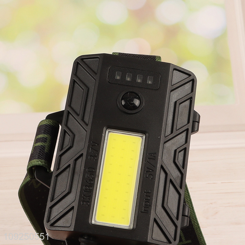 Top selling professional outdoor aluminum alloy usb charging head lamp head lights