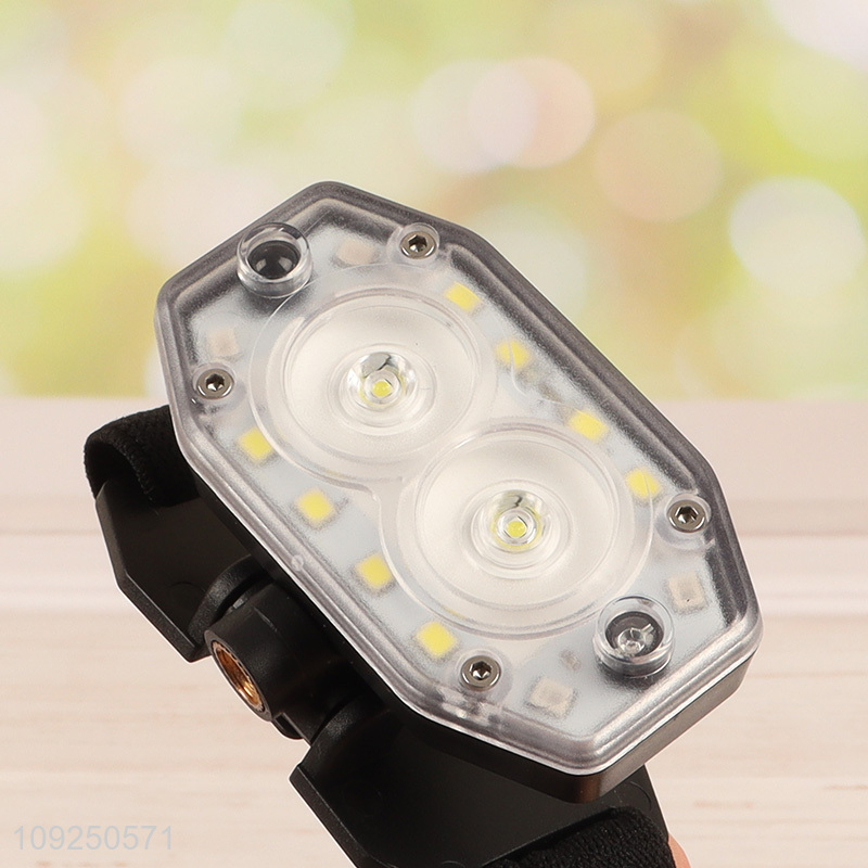 Online wholesale waterproof camping outdoor high power headlights head lamp