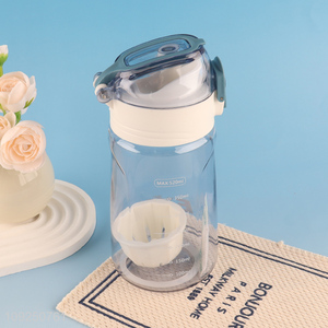 Factory Supply Plastic Fruit Infuser Water Bottle Leakproof Tea Infuer Water Bottle