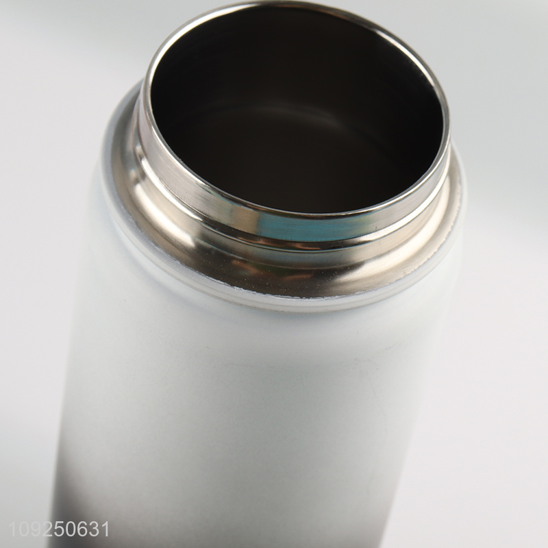 High Quality 550ml Stainless Steel Vacuum Insulated Water Bottle with Carry Handle